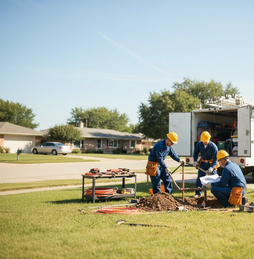 Sewer Line Repair in Stamford, TX